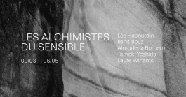 ALCHIMISTES DU SENSIBLE 